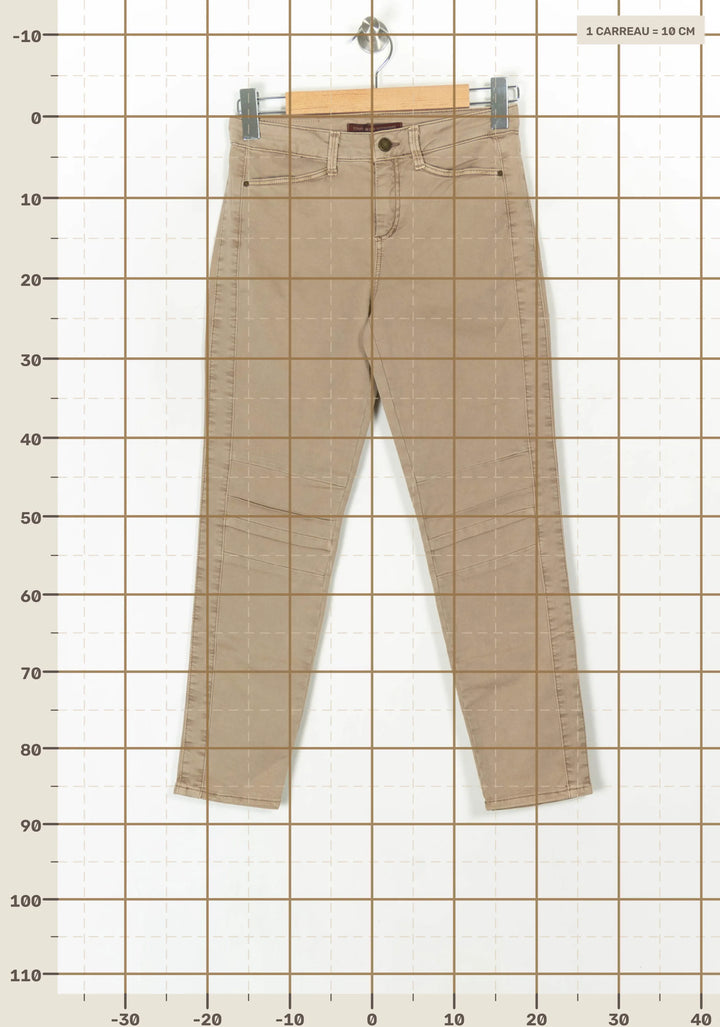 Pantalon Beige - Taille S/36 de la marque Comptoir des Cotonniers | PARAD98490 - Vendu par Paradigme - Image 4