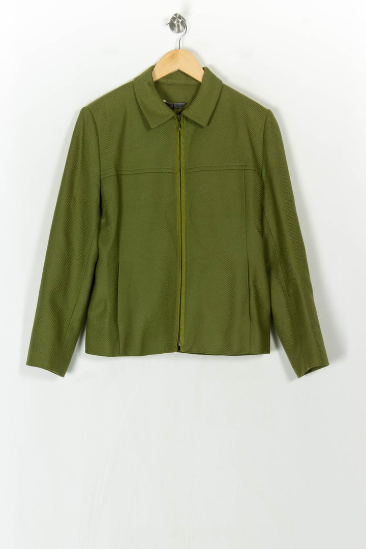Veste zippée verte - Taille XL/42 de la marque Caroll | PARAD98493 - Vendu par Paradigme - Image 2