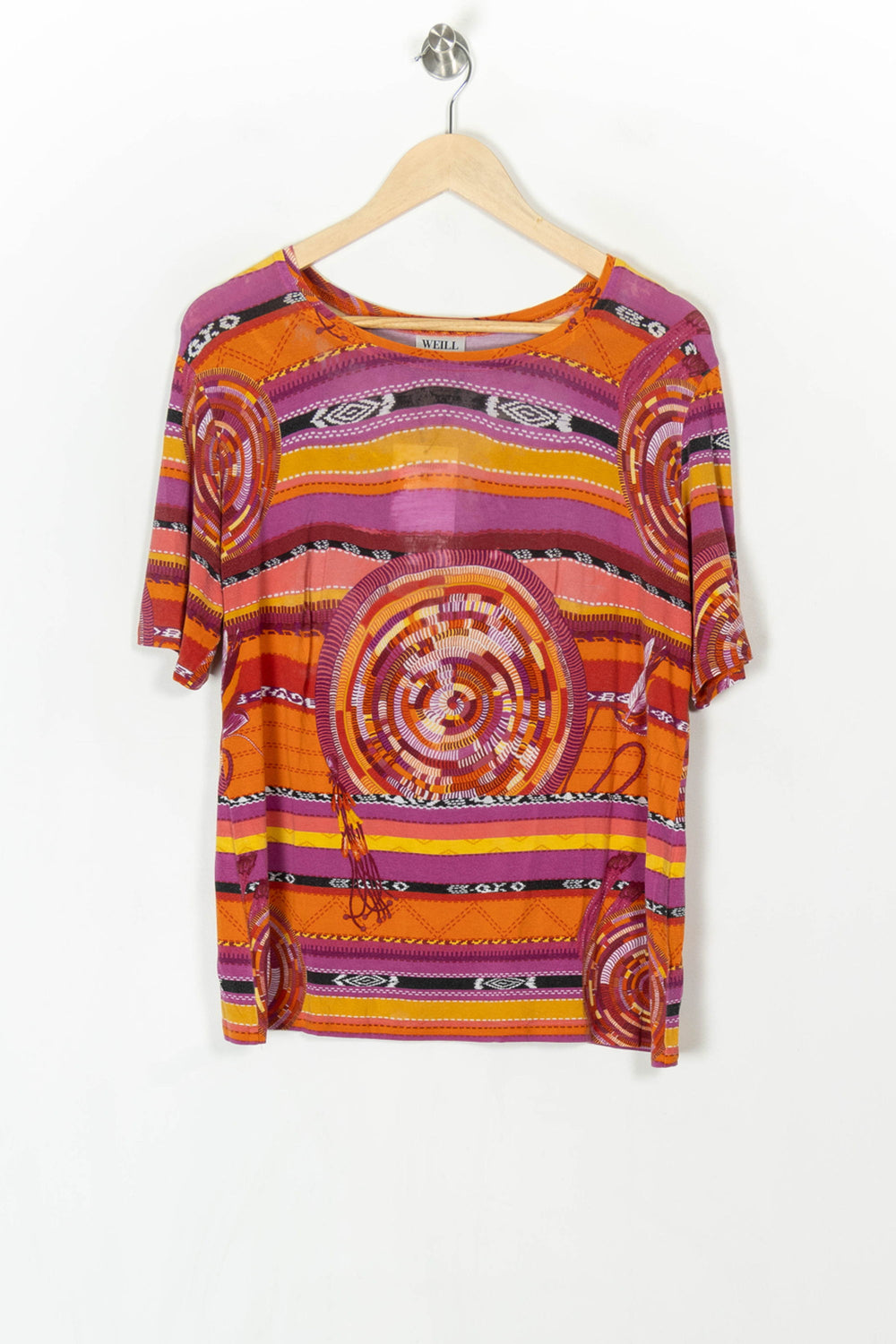 T-Shirt Orange et Violet - Taille T.U. de la marque Weill | PARAD98497 - Vendu par Paradigme - Image 2