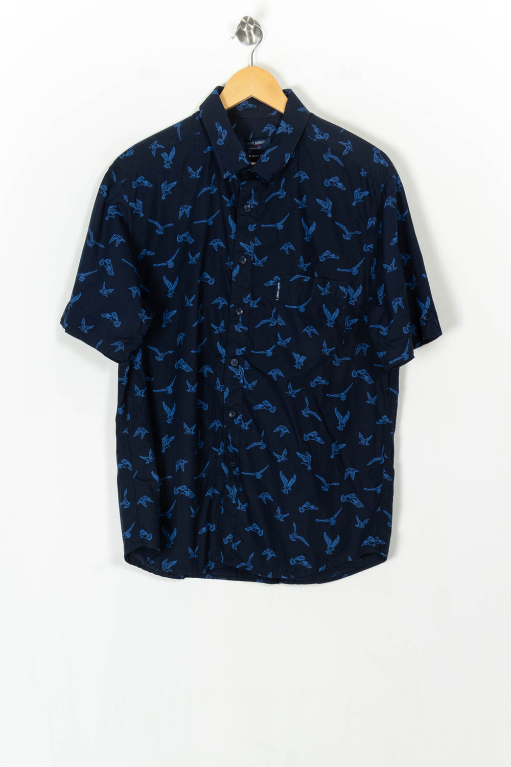 Chemise Bleue et Noire - Taille L/40 de la marque Saint James | PARAD98501 - Vendu par Paradigme - Image 2