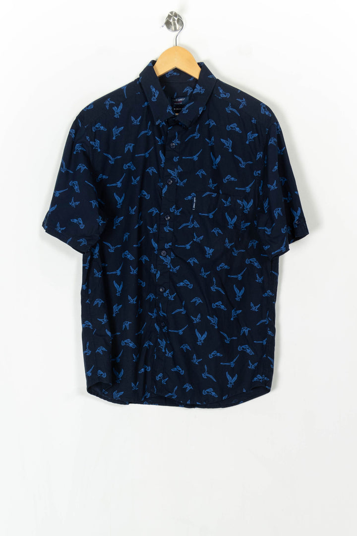 Chemise Bleue et Noire - Taille L/40 de la marque Saint James | PARAD98501 - Vendu par Paradigme - Image 2