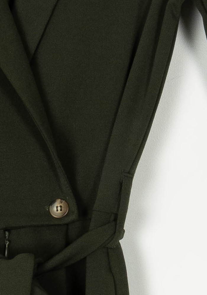 Combinaison Tailleur Verte - Taille XS/34 de la marque La Fée Maraboutée | PARAD98504 - Vendu par Paradigme - Image 3