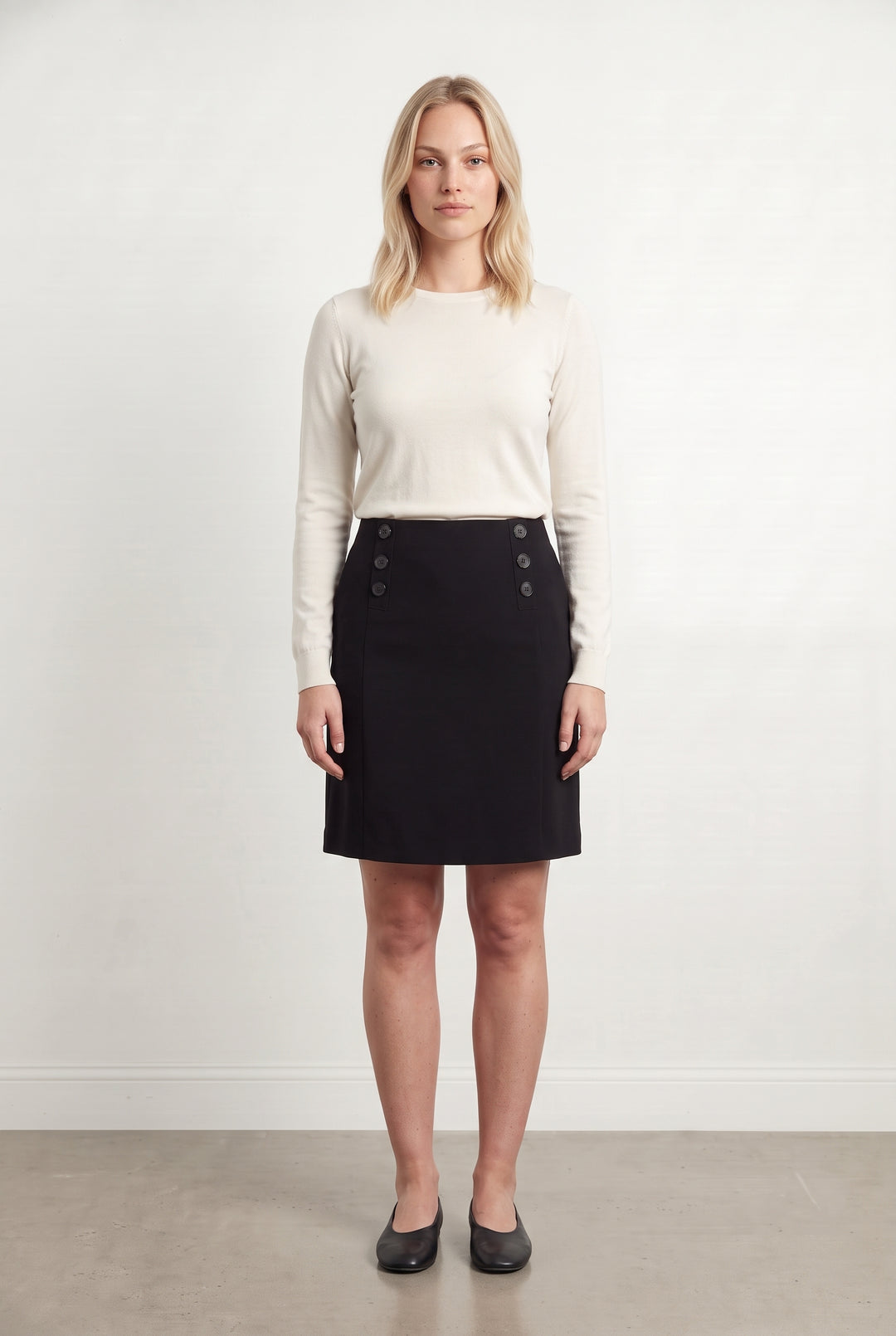 Jupe Midi Noire - Taille L/40 de la marque Gerard Darel | PARAD98506 - Vendu par Paradigme - Image 1