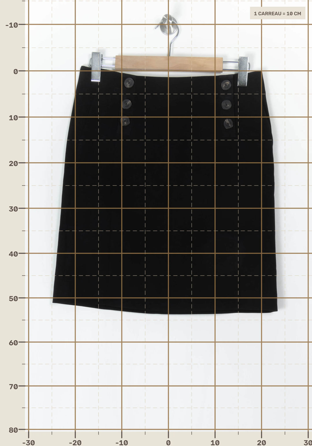 Jupe Midi Noire - Taille L/40 de la marque Gerard Darel | PARAD98506 - Vendu par Paradigme - Image 4