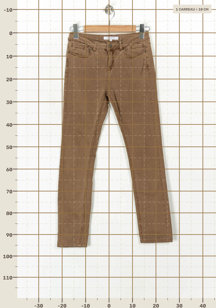 Jean Marron - Taille S/36 de la marque Gerard Darel | PARAD98509 - Vendu par Paradigme - Image 4