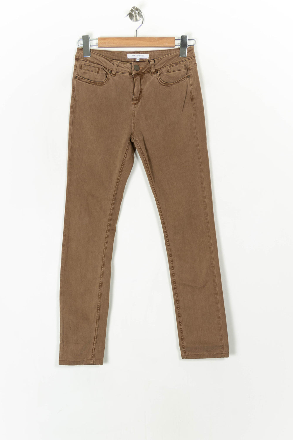 Jean Marron - Taille S/36 de la marque Gerard Darel | PARAD98509 - Vendu par Paradigme - Image 2