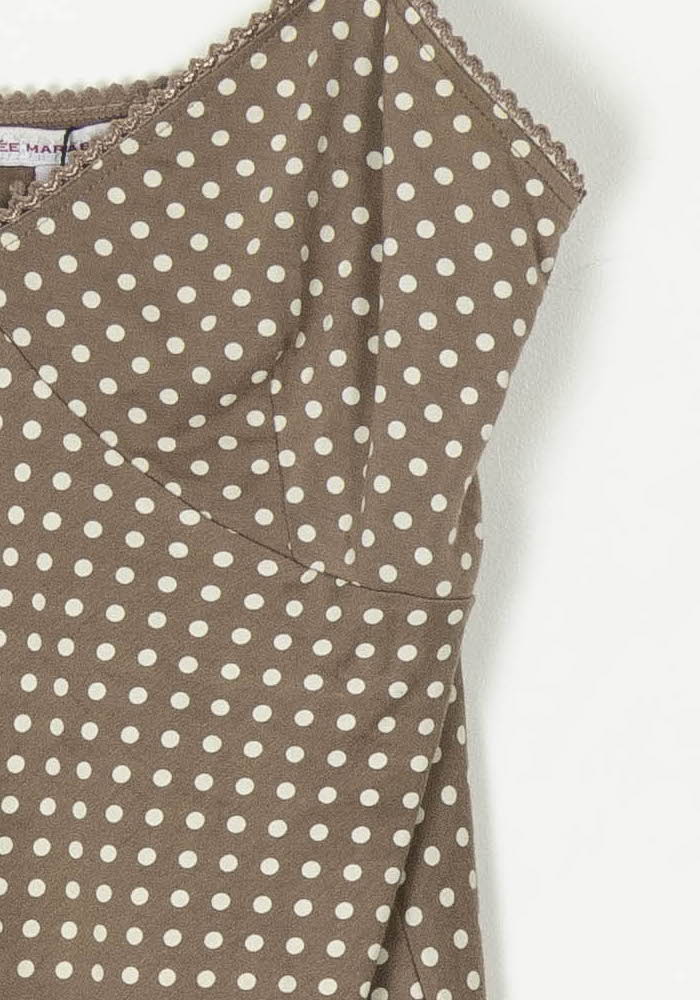 Caraco Marron - Taille M/38 de la marque La Fée Maraboutée | PARAD98510 - Vendu par Paradigme - Image 3