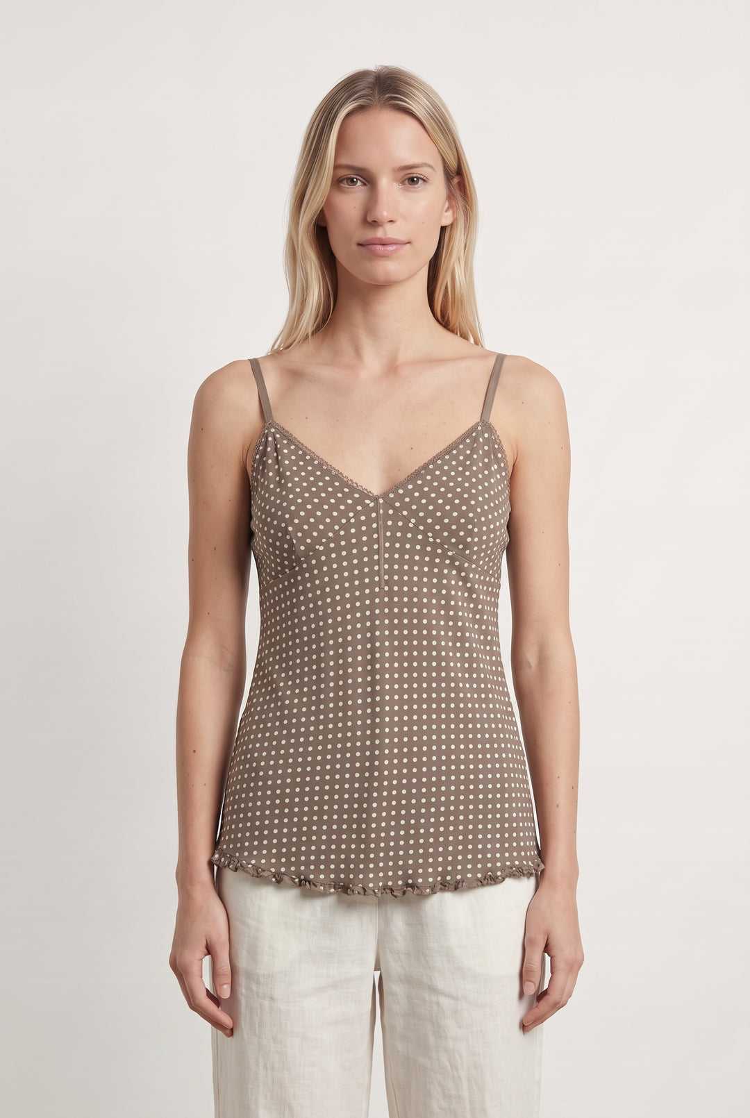 Caraco Marron - Taille M/38 de la marque La Fée Maraboutée | PARAD98510 - Vendu par Paradigme - Image 1