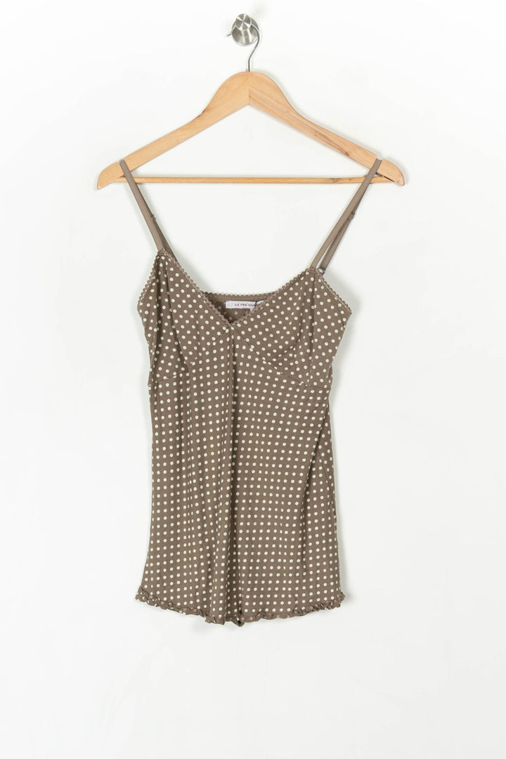 Caraco Marron - Taille M/38 de la marque La Fée Maraboutée | PARAD98510 - Vendu par Paradigme - Image 2