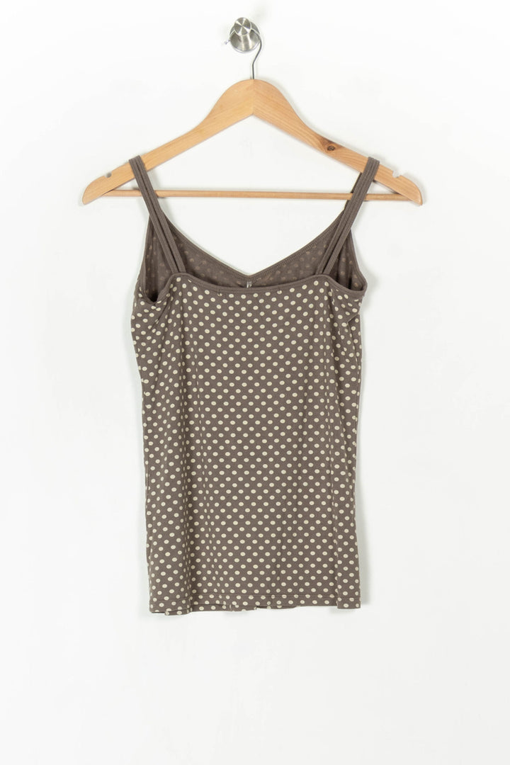 Débardeur Marron - Taille S/36 de la marque La Fée Maraboutée | PARAD98511 - Vendu par Paradigme - Image 5
