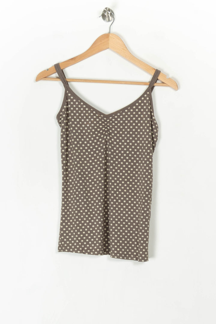 Débardeur Marron - Taille S/36 de la marque La Fée Maraboutée | PARAD98511 - Vendu par Paradigme - Image 2