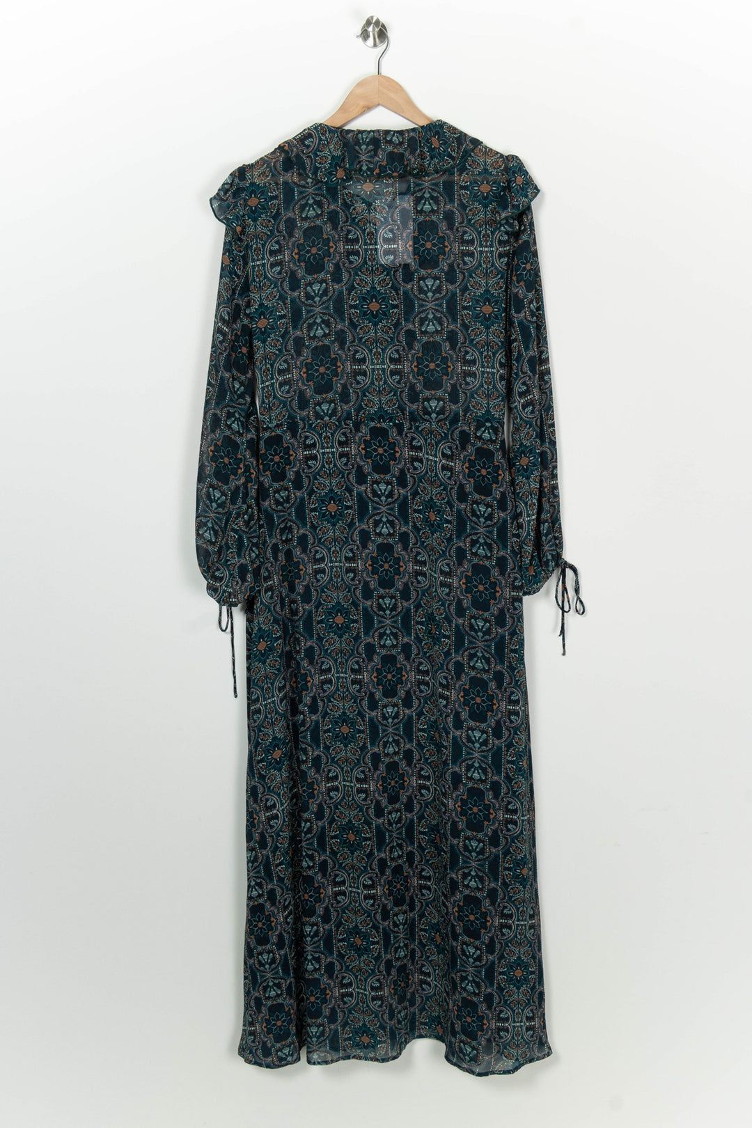 Robe Longue Bleue et Marron - Taille L/40 de la marque Suncoo | PARAD98569 - Vendu par Paradigme - Image 5