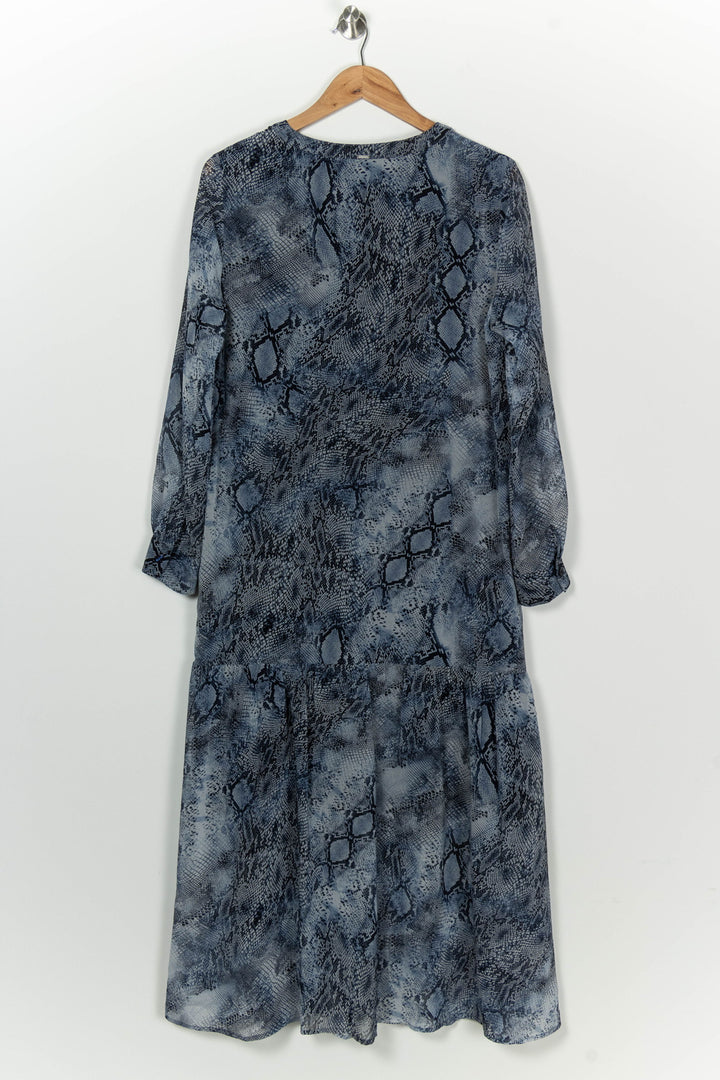 Robe Longue Bleue et Noire - Taille XL/42 de la marque IKKS | PARAD98583 - Vendu par Paradigme - Image 5