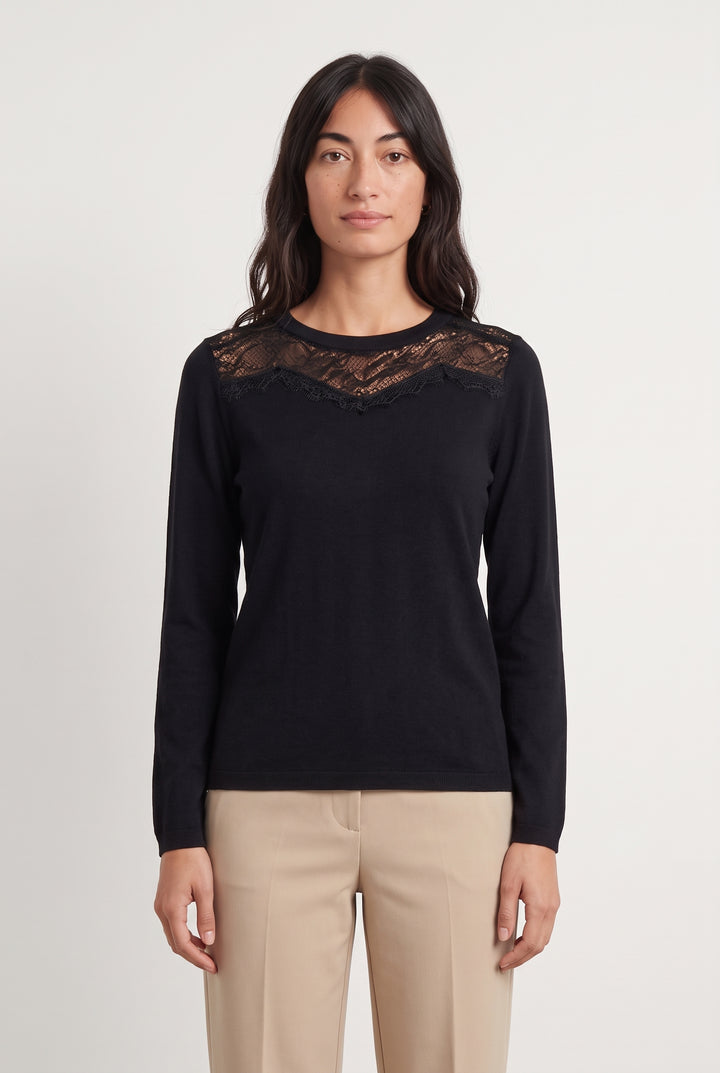Pull Noir - Taille M/38 de la marque Pablo | PARAD98588 - Vendu par Paradigme - Image 1