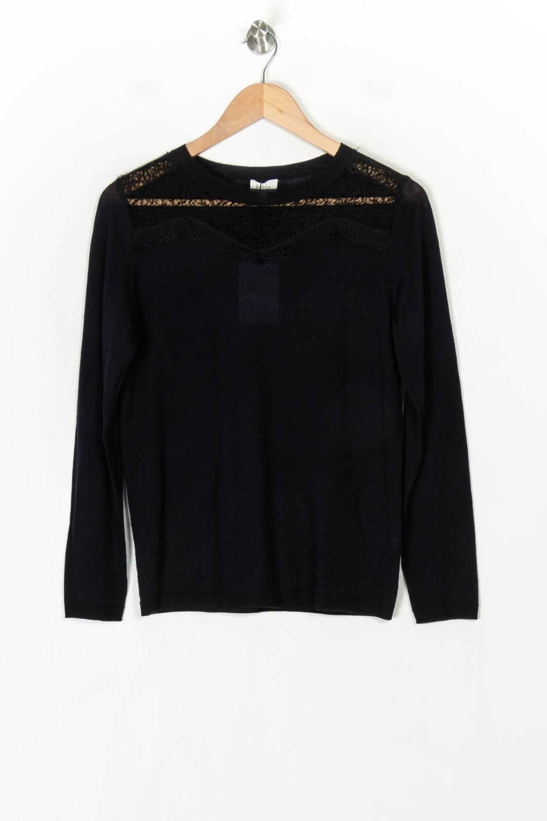 Pull Noir - Taille M/38 de la marque Pablo | PARAD98588 - Vendu par Paradigme - Image 2