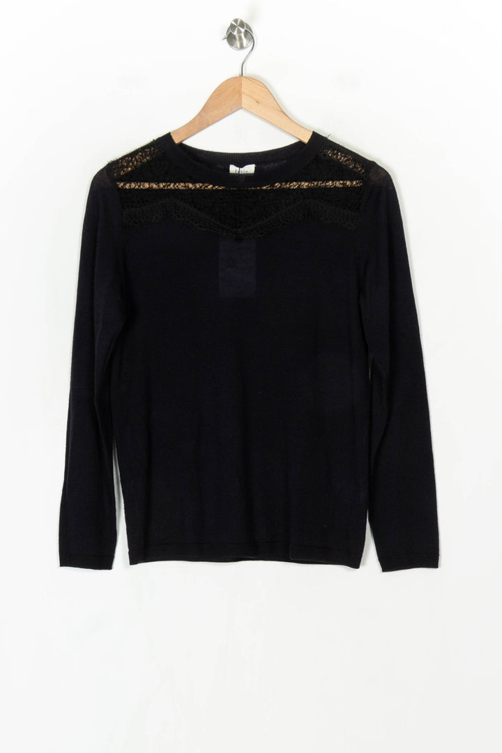 Pull Noir - Taille M/38 de la marque Pablo | PARAD98588 - Vendu par Paradigme - Image 2