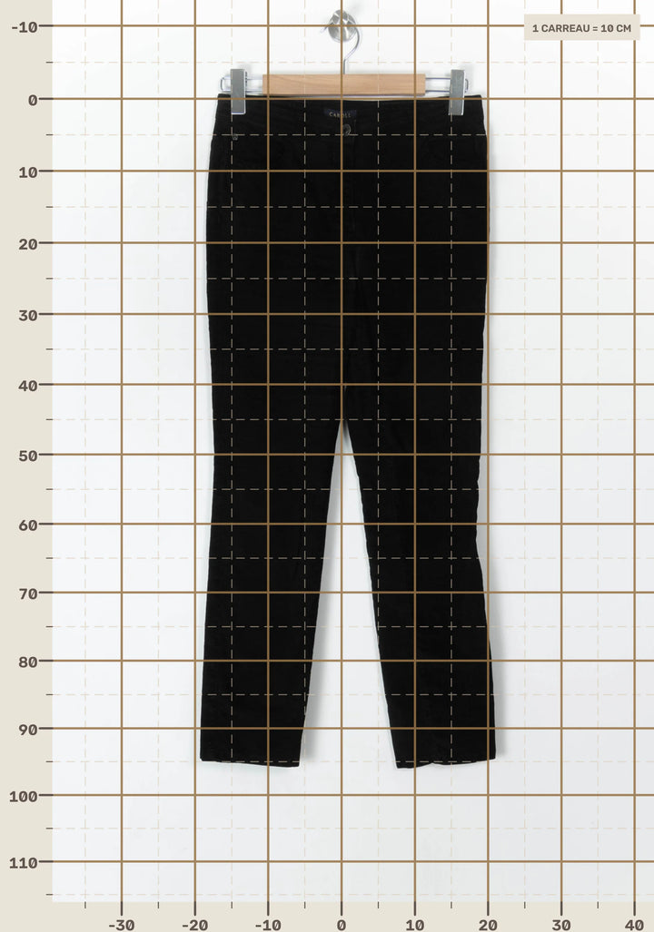 Jean Noir - Taille M/38 de la marque Caroll | PARAD98593 - Vendu par Paradigme - Image 4