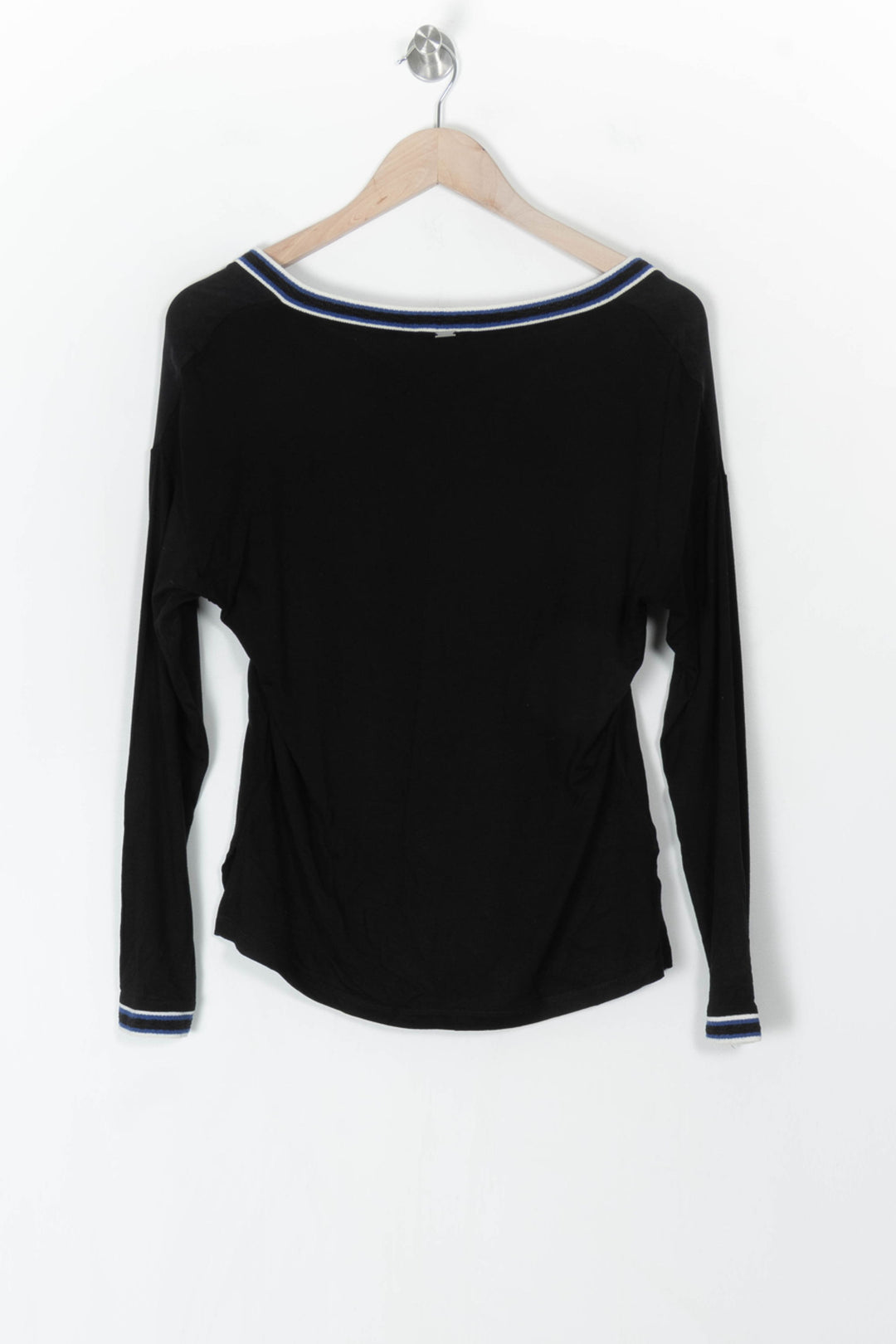 Tee-Shirt À Manches Longues Noir - Taille S/36 de la marque IKKS | PARAD98594 - Vendu par Paradigme - Image 5