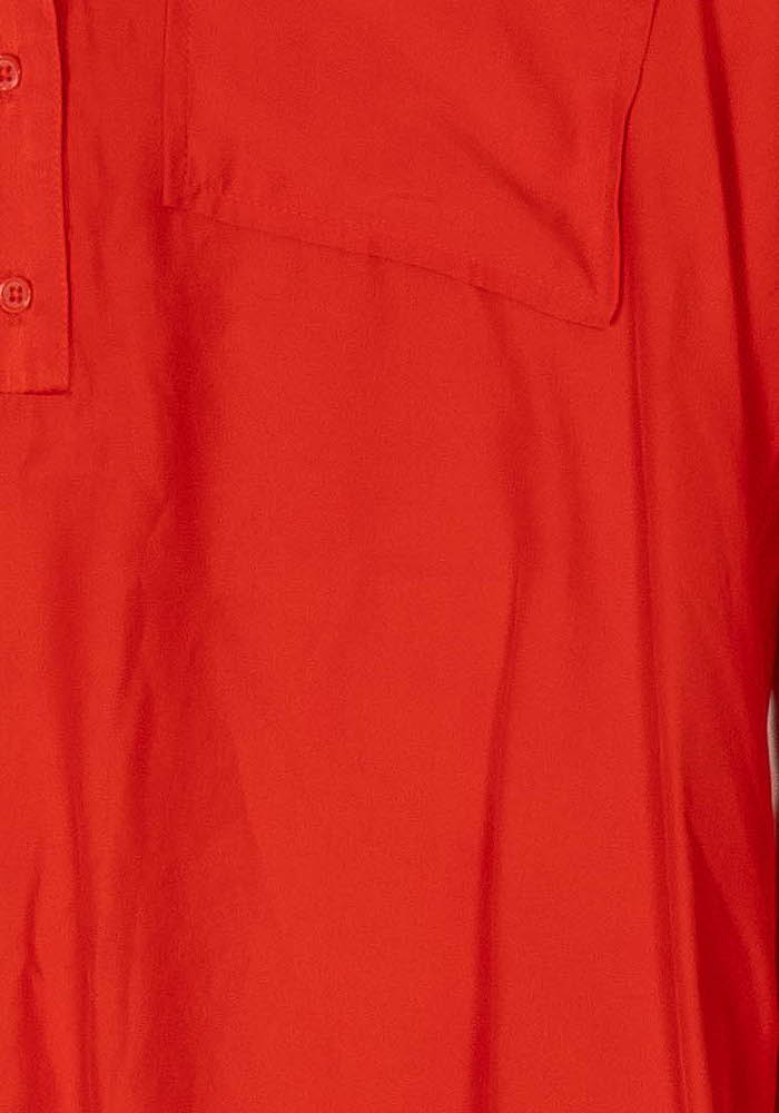Blouse Rouge - Taille M/38 de la marque Caroll | PARAD98595 - Vendu par Paradigme - Image 3