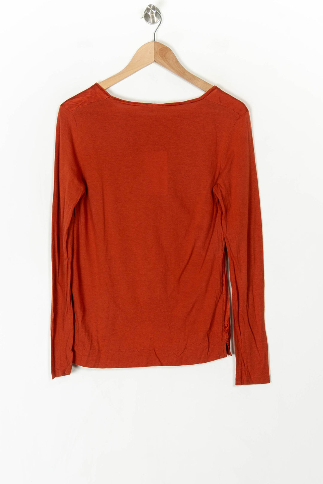 Tee-Shirt Manches Longues Rouge Brique - Taille L/40 de la marque Gerard Darel | PARAD98596 - Vendu par Paradigme - Image 5