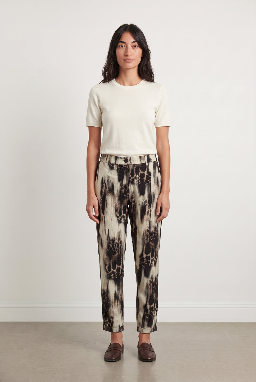 Pantalon Beige et Noir - Taille XS/34 de la marque Imperial | PARAD98598 - Vendu par Paradigme - Image 1