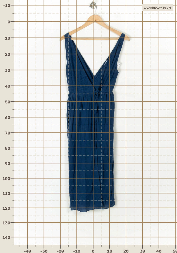Robe Portefeuille Bleue - Taille XS/34 de la marque Comptoir des Cotonniers | PARAD98602 - Vendu par Paradigme - Image 4