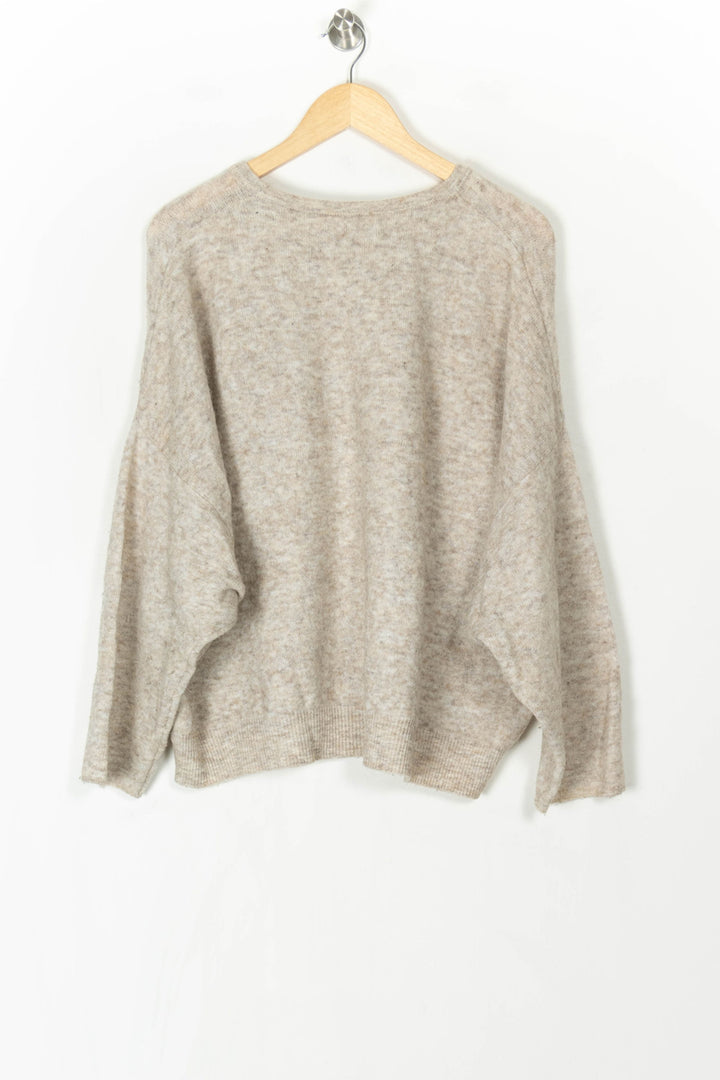 Pull Beige - Taille S/36 de la marque American Vintage | PARAD98634 - Vendu par Paradigme - Image 5