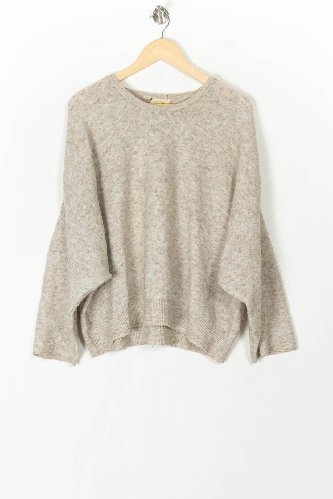 Pull Beige - Taille S/36 de la marque American Vintage | PARAD98634 - Vendu par Paradigme - Image 2