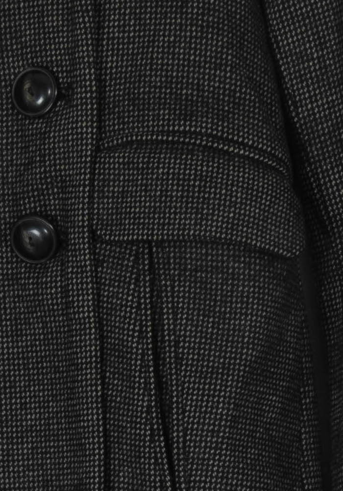 Manteau Croisé Gris - Taille XS/34 de la marque Comptoir des Cotonniers | PARAD98688 - Vendu par Paradigme - Image 3