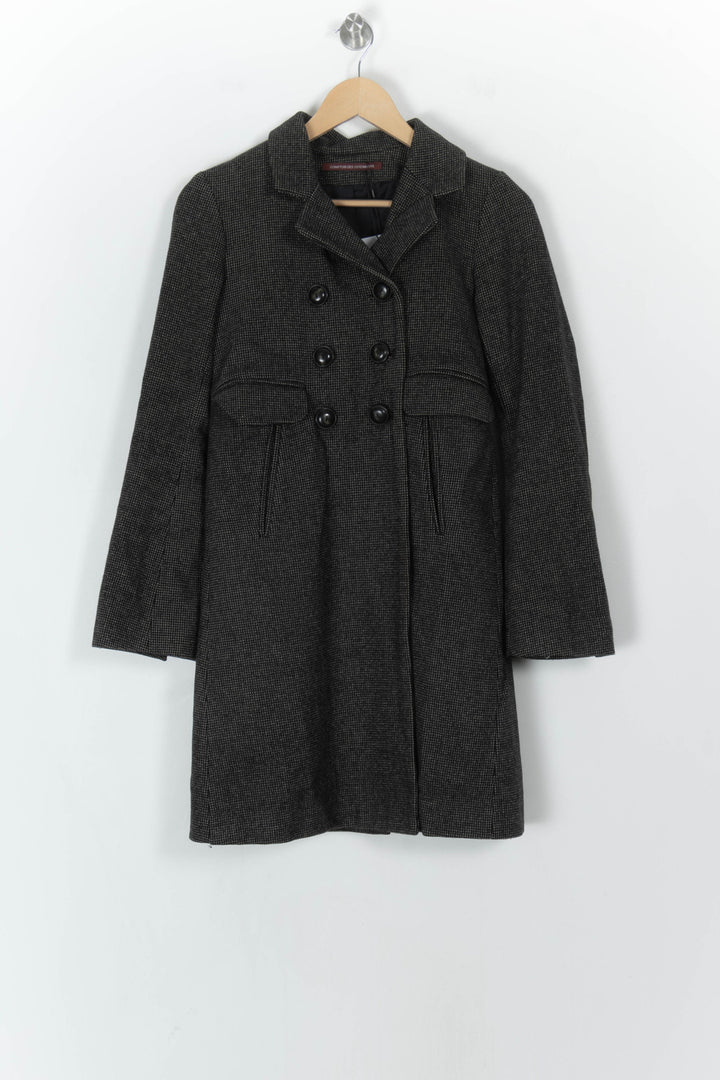 Manteau Croisé Gris - Taille XS/34 de la marque Comptoir des Cotonniers | PARAD98688 - Vendu par Paradigme - Image 2