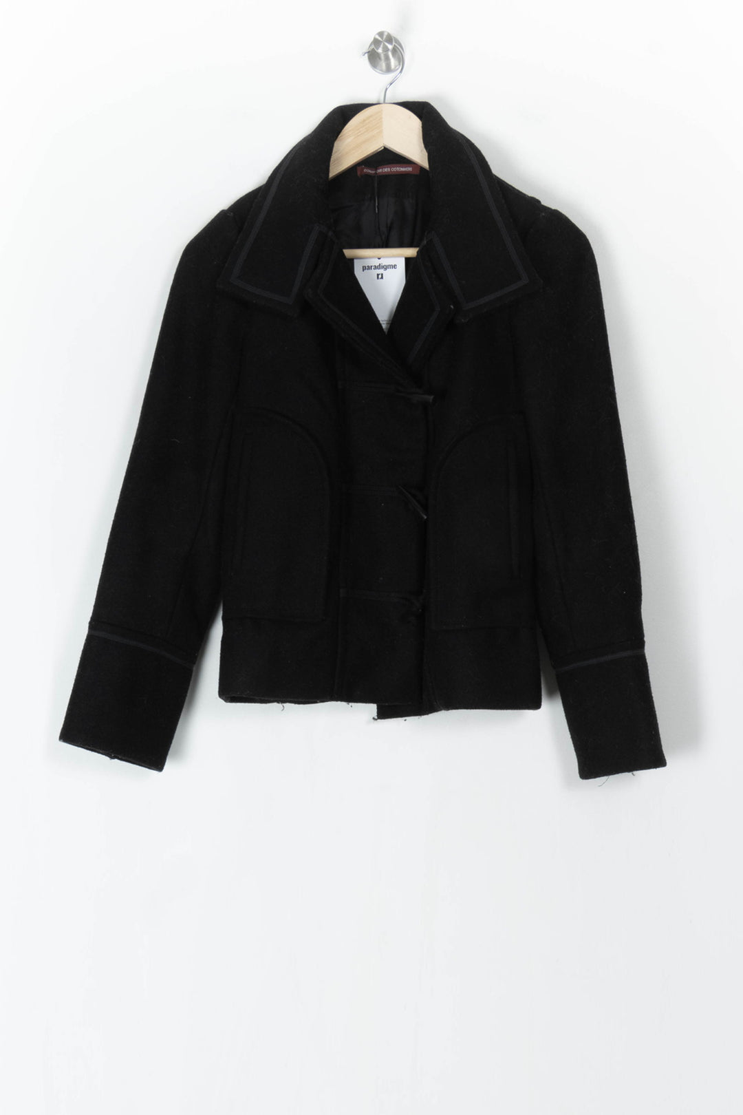 Manteau Noir - Taille XS/34 de la marque Comptoir des Cotonniers | PARAD98689 - Vendu par Paradigme - Image 2