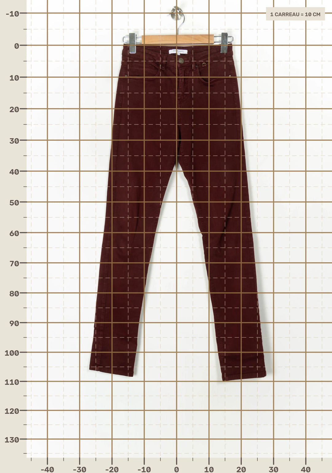 Jean Bordeaux - Taille M/38 de la marque Gerard Darel | PARAD98691 - Vendu par Paradigme - Image 4