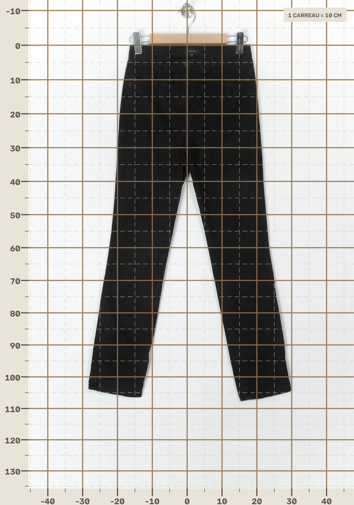 Jean Noir - Taille M/38 de la marque Caroll | PARAD98694 - Vendu par Paradigme - Image 4