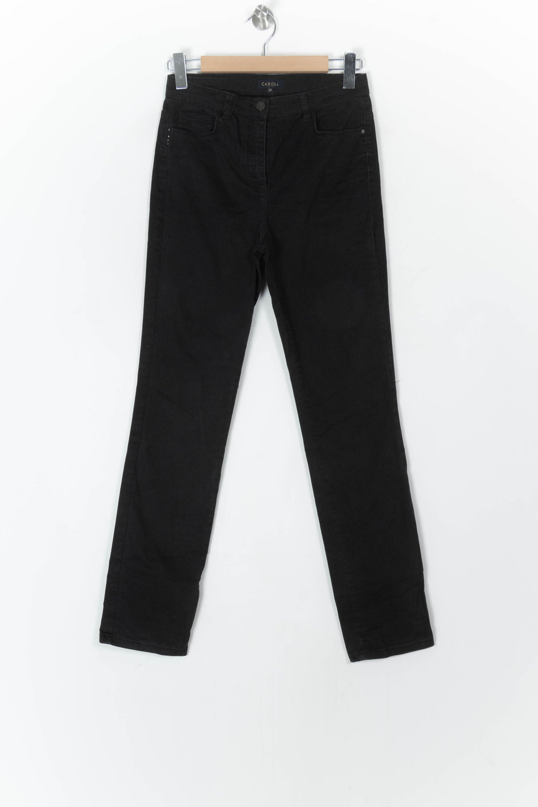 Jean Noir - Taille M/38 de la marque Caroll | PARAD98694 - Vendu par Paradigme - Image 2