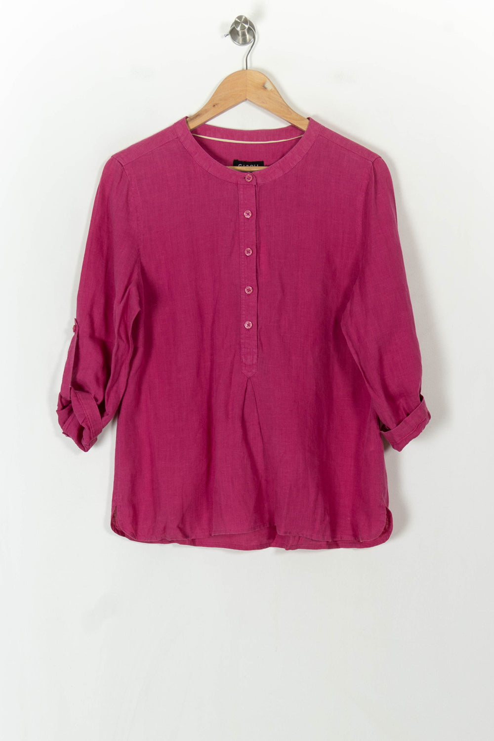 Blouse Rose - Taille XL/42 de la marque Caroll | PARAD98743 - Vendu par Paradigme - Image 2