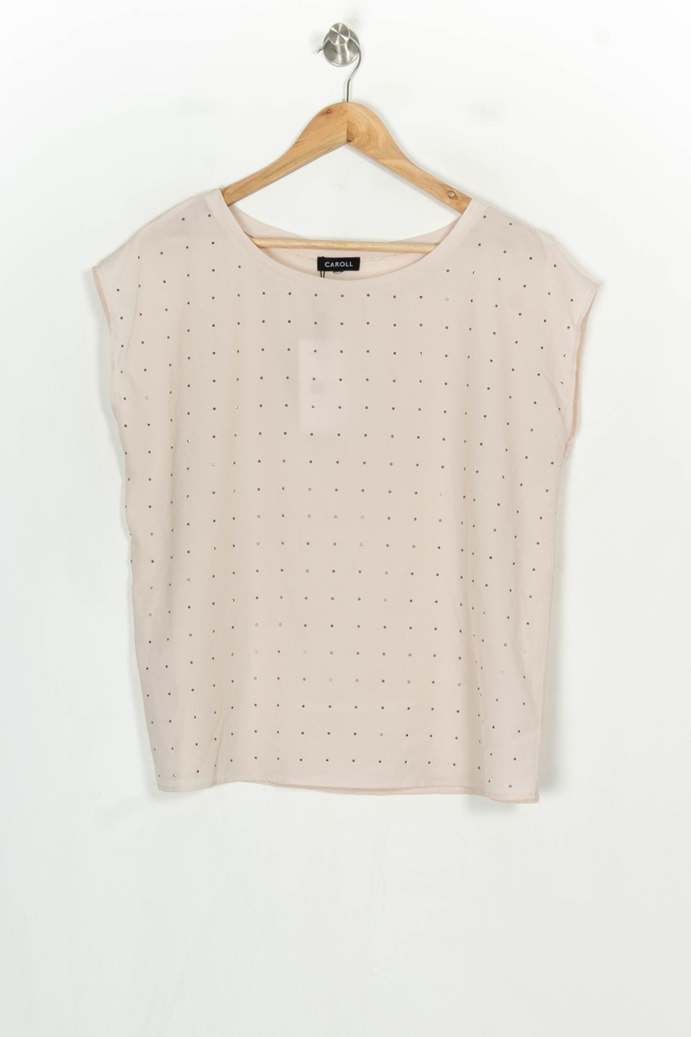 Blouse Rose - Taille S/36 de la marque Caroll | PARAD98744 - Vendu par Paradigme - Image 2