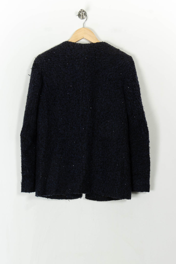 Veste Bouclée Bleue - Taille S/36 de la marque Maison 123 | PARAD98755 - Vendu par Paradigme - Image 5