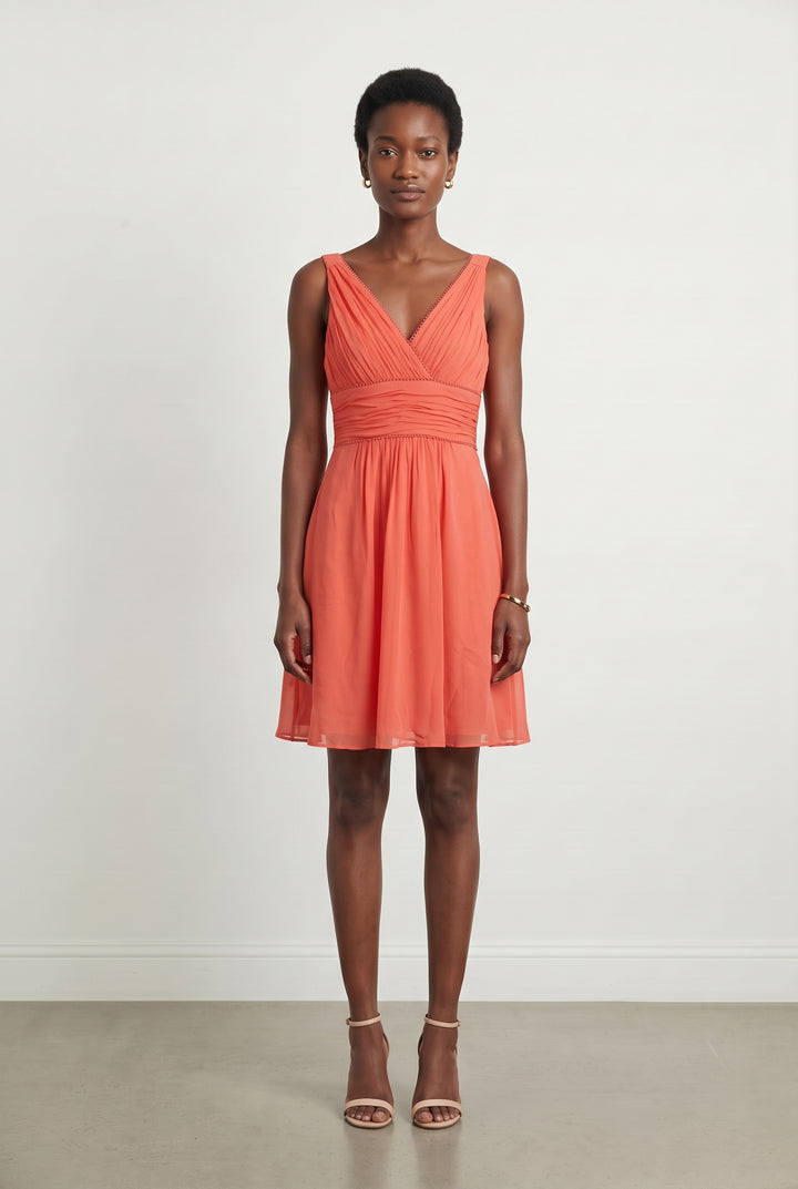 Robe Courte Rose - Taille S/36 de la marque Maison 123 | PARAD98756 - Vendu par Paradigme - Image 1
