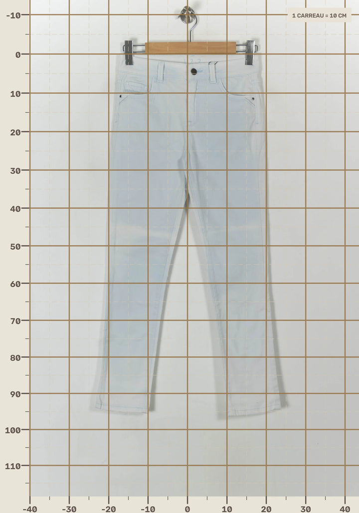 Jean Bleu Clair - Taille S/36 de la marque Maison 123 | PARAD98759 - Vendu par Paradigme - Image 4