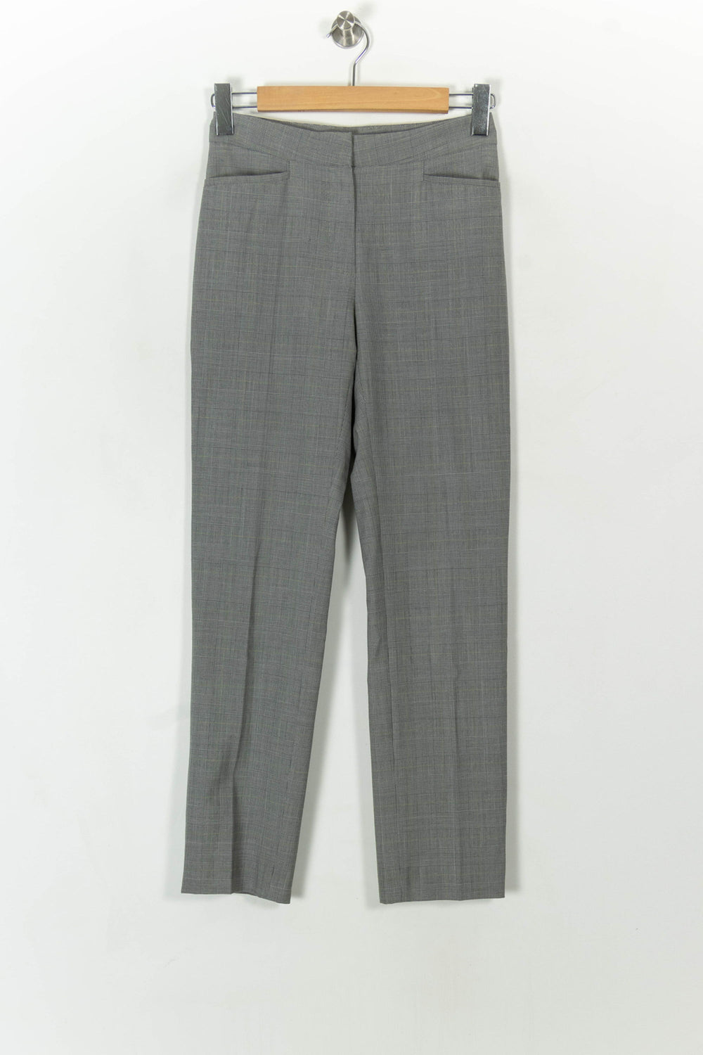 Pantalon Droit Gris - Taille S/36 de la marque Caroll | PARAD98761 - Vendu par Paradigme - Image 2