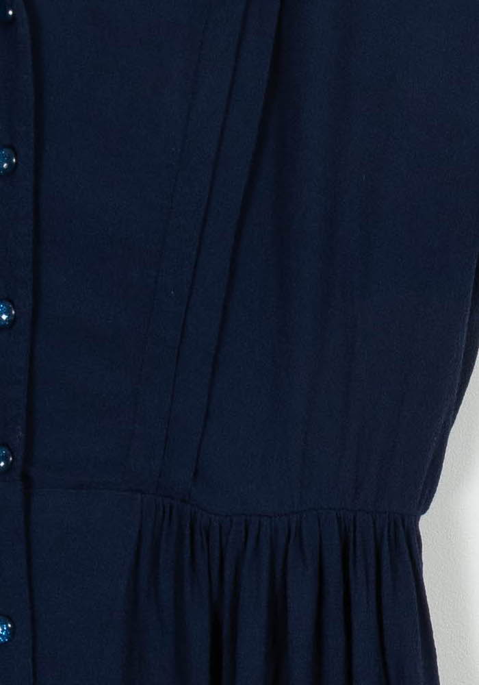 Robe chemise bleue - Taille M/38 de la marque Des petits hauts | PARAD98803 - Vendu par Paradigme - Image 3