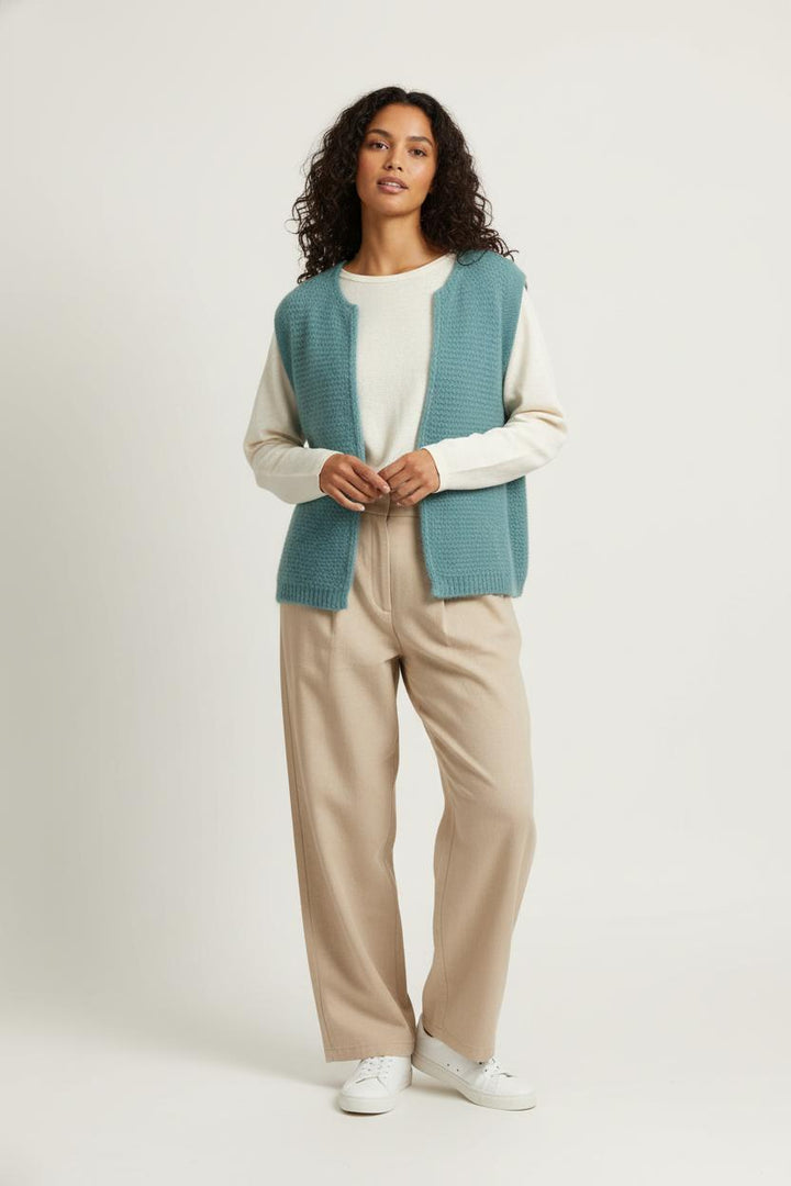 Gilet Vert - Taille M/38 de la marque Sud express | PARAD98804 - Vendu par Paradigme - Image 1