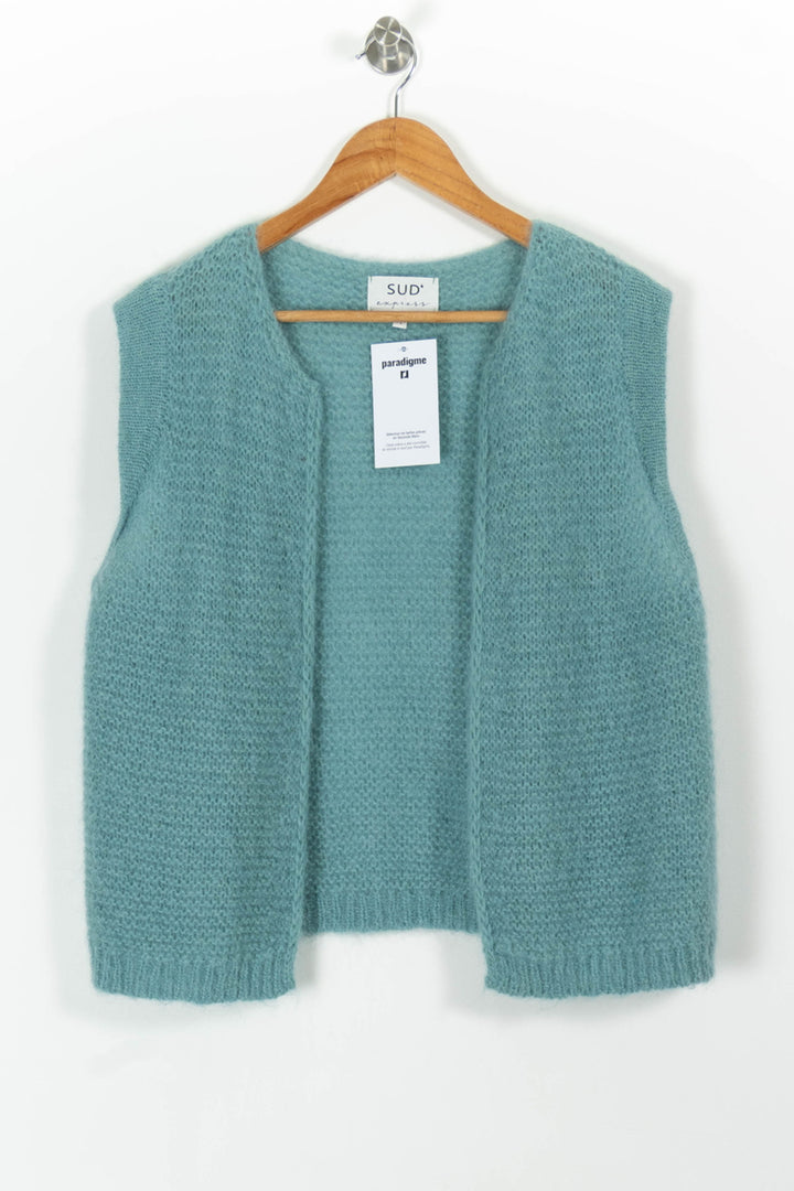 Gilet Vert - Taille M/38 de la marque Sud express | PARAD98804 - Vendu par Paradigme - Image 2