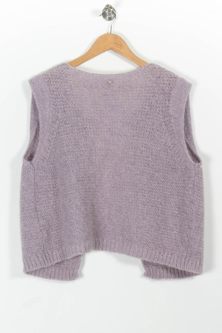 Gilet Violet - Taille M/38 de la marque Sud express | PARAD98805 - Vendu par Paradigme - Image 4