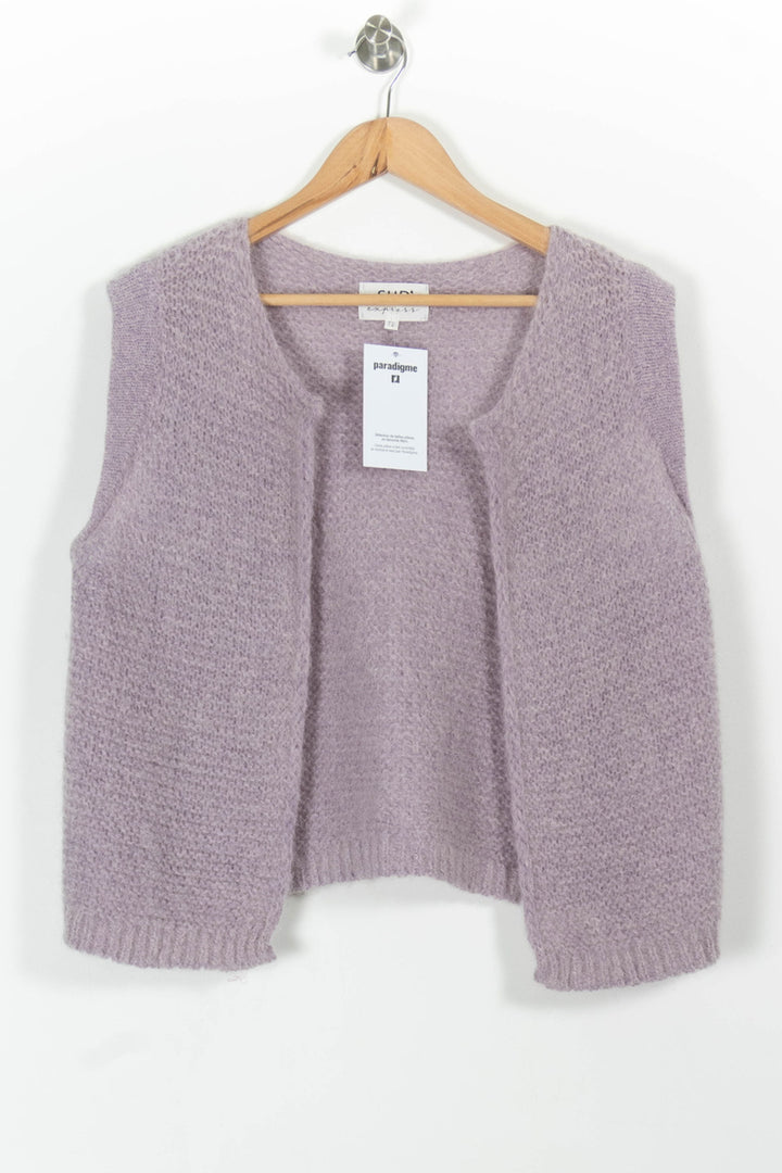 Gilet Violet - Taille M/38 de la marque Sud express | PARAD98805 - Vendu par Paradigme - Image 2