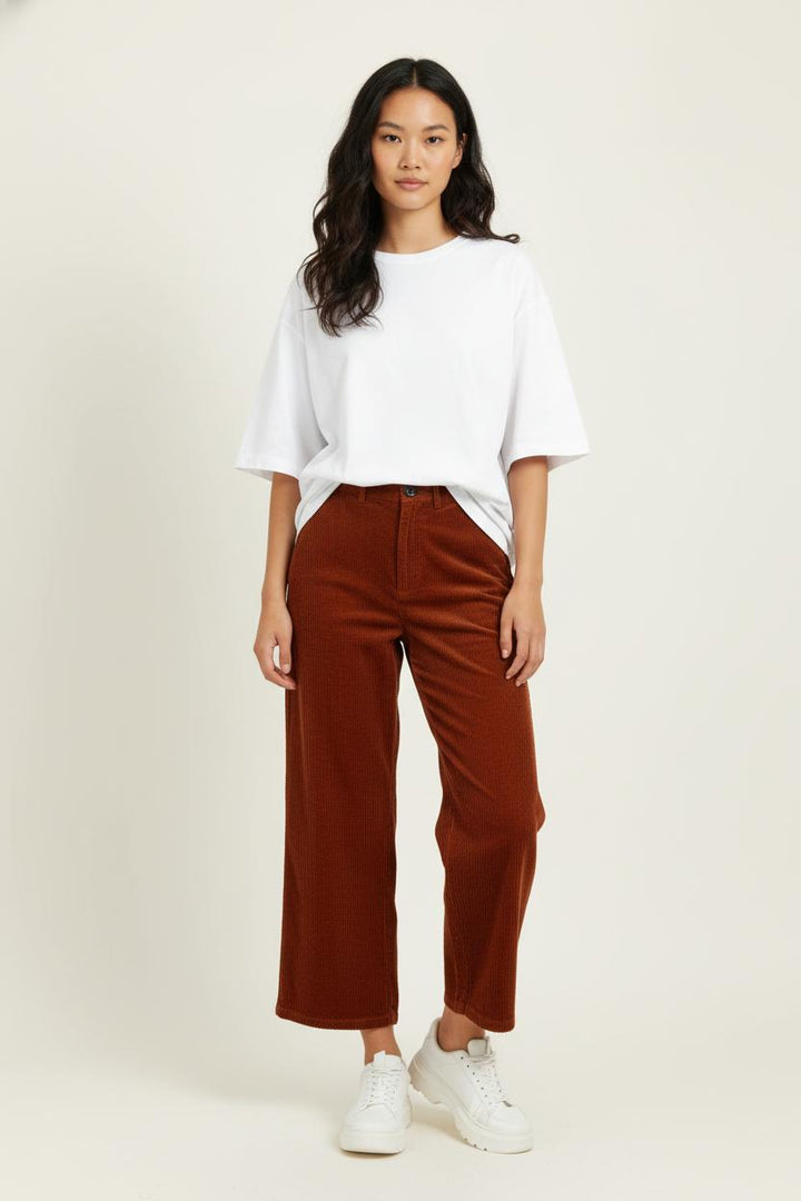 Pantalon Bordeaux - Taille L/40 de la marque Des petits hauts | PARAD98808 - Vendu par Paradigme - Image 1