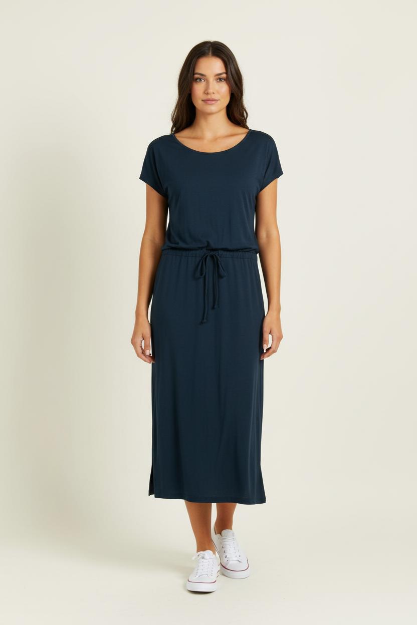 Robe Longue Bleu - Taille S/36 de la marque La Fée Maraboutée | PARAD98810 - Vendu par Paradigme - Image 1