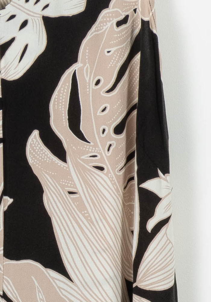 Combinaison Noire et Beige - Taille S/36 de la marque La Fée Maraboutée | PARAD98812 - Vendu par Paradigme - Image 3