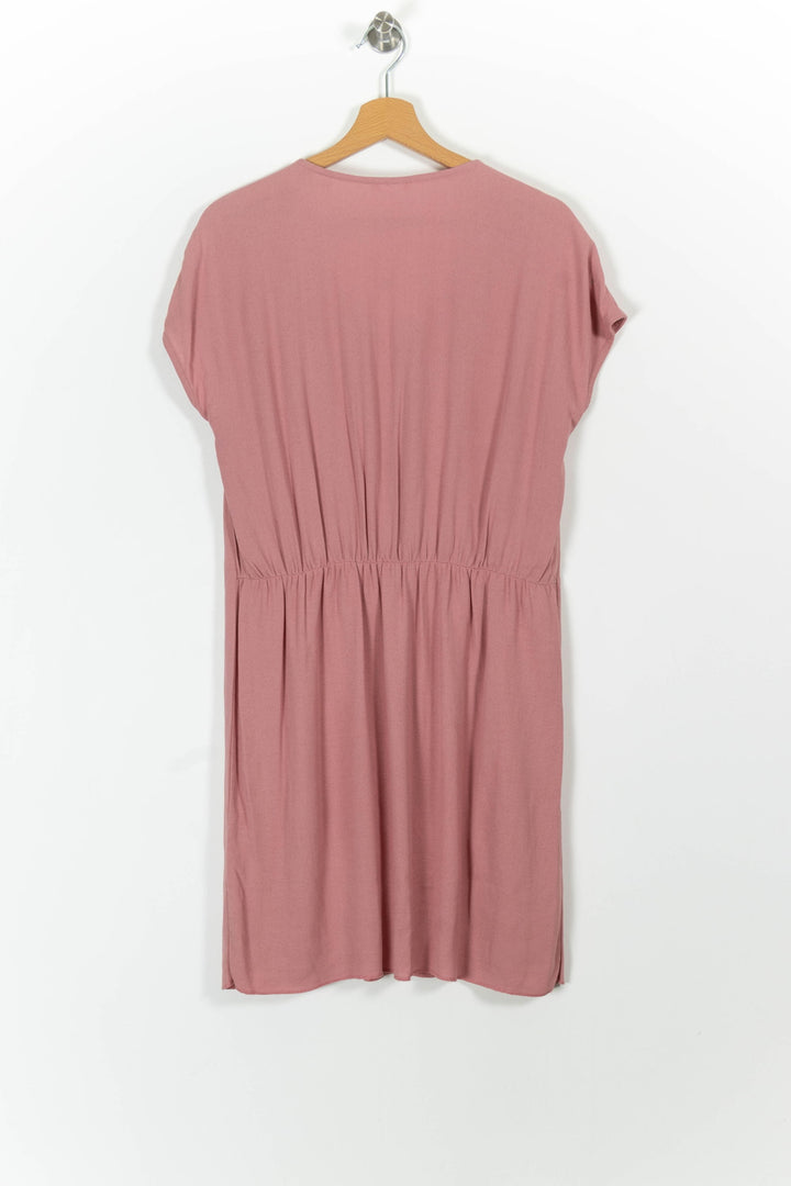 Robe T-shirt Rose - Taille M/38 de la marque American Vintage | PARAD98814 - Vendu par Paradigme - Image 4