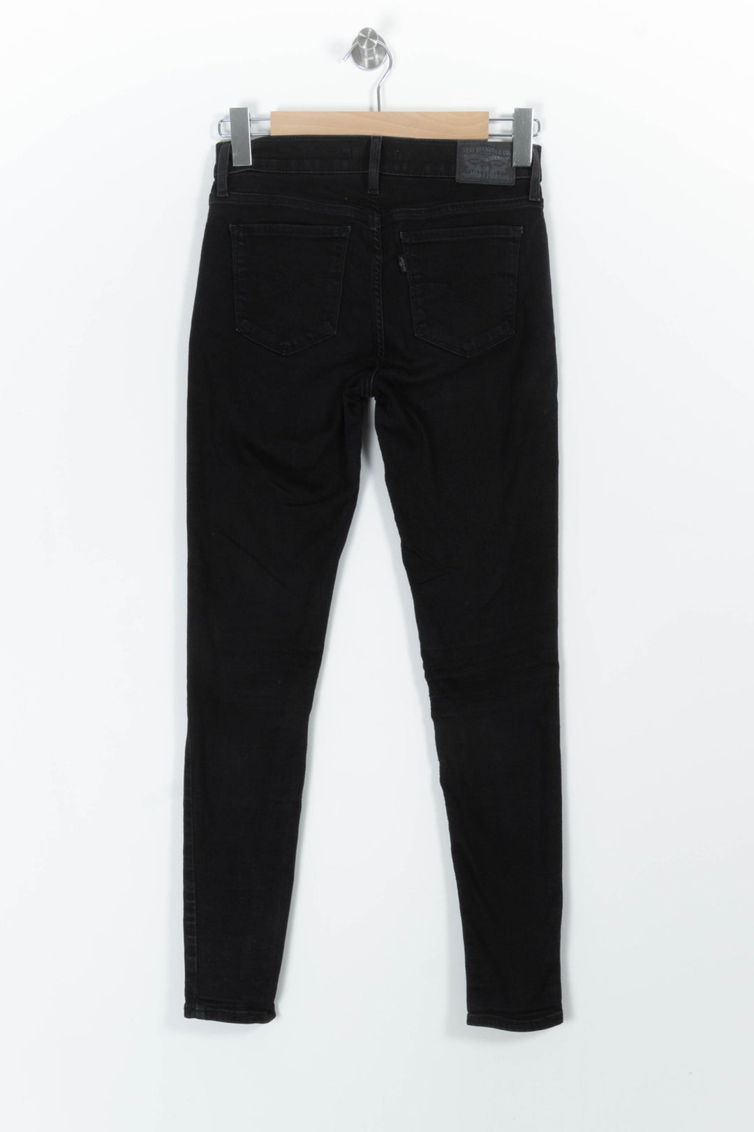 Jean Skinny Noir - Taille M/38 de la marque Levi's | PARAD98831 - Vendu par Paradigme - Image 4